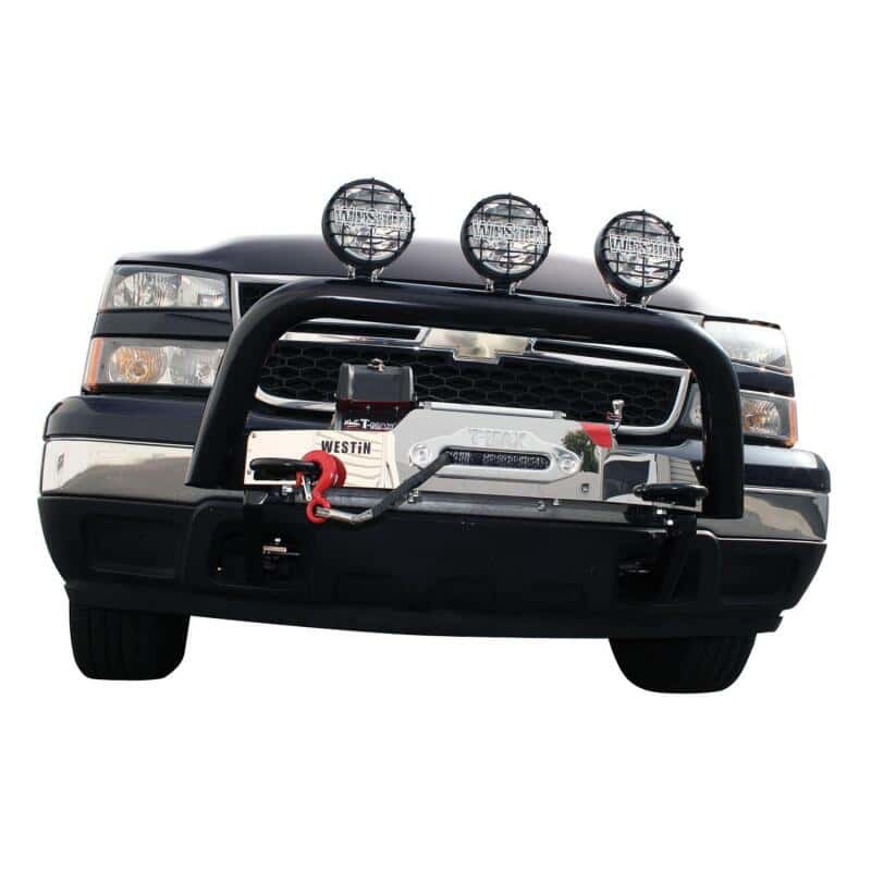 Westin — Westin 2003-2007 Chevrolet/GMC Silverado 1500LD Classic MAX Winch Tray - Black
Winch Mount Plate - view 3