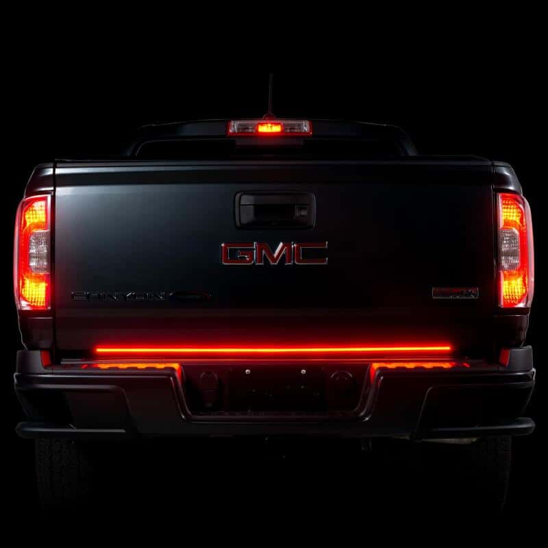 Putco — Putco 15-22 Chevy Colorado/20-22 Jeep Gladiator 48in Red Light Blade Direct Fit Kit Red/White
Tailgate Light Bar - view 5