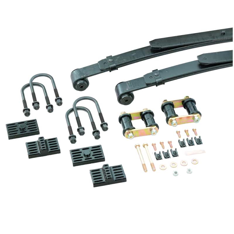 Hotchkis — Hotchkis 67-69 GM F-Body 1 1/2 inch drop Leaf Springs w/ Shackles and Harware
Perf Leaf Springs
Leaf Spring - view 2