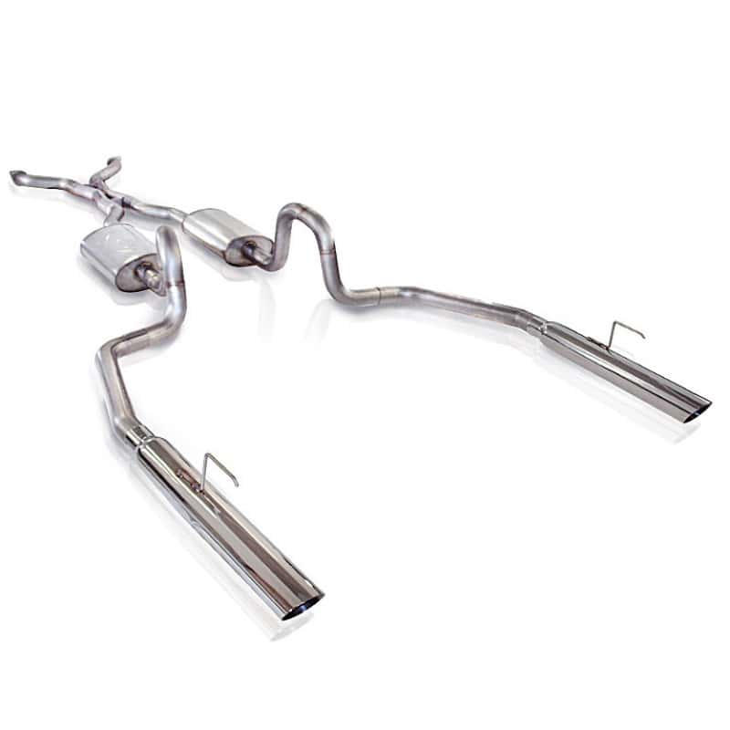 Stainless Works — Stainless Works 2003-11 Crown Victoria/Grand Marquis 4.6L 2-1/2in Exhaust Chambered Mufflers
Exhaust System - view 1