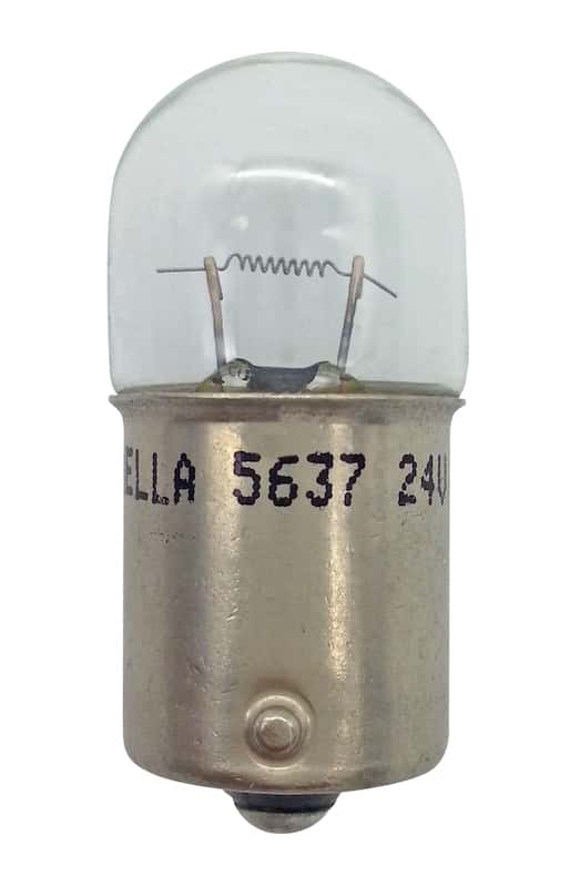 Hella — Hella Bulb 5637 24V 10W BA15s B6
5637 Incan Bulb - view 3