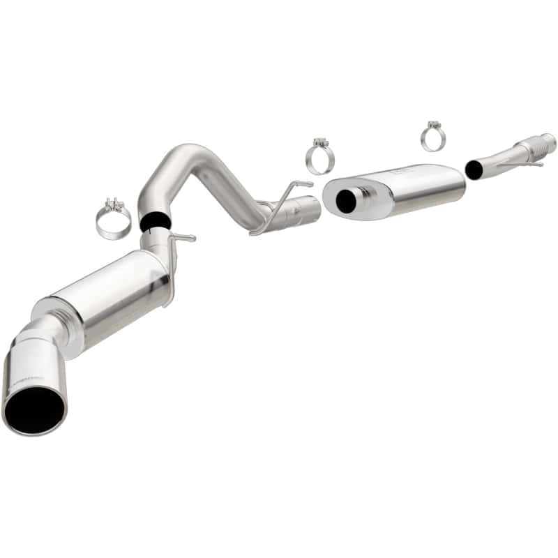 Magnaflow — MagnaFlow SYS Cat-Back 2015 GMC Yukon XL Denali 3in Single Passenger Side Rear Ext. 4in Tip
Cat-Back - view 2