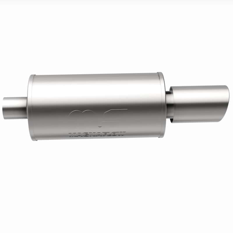 Magnaflow — MagnaFlow Muffler W/Tip Mag SS 14X7X7 2.25/4.
Straight Through - view 20