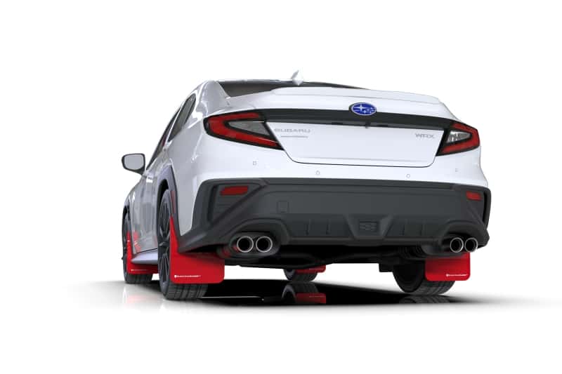 Rally Armor — Rally Armor 22-26 Subaru WRX Red UR Mud Flap w/White Logo
Mud Flap - view 2