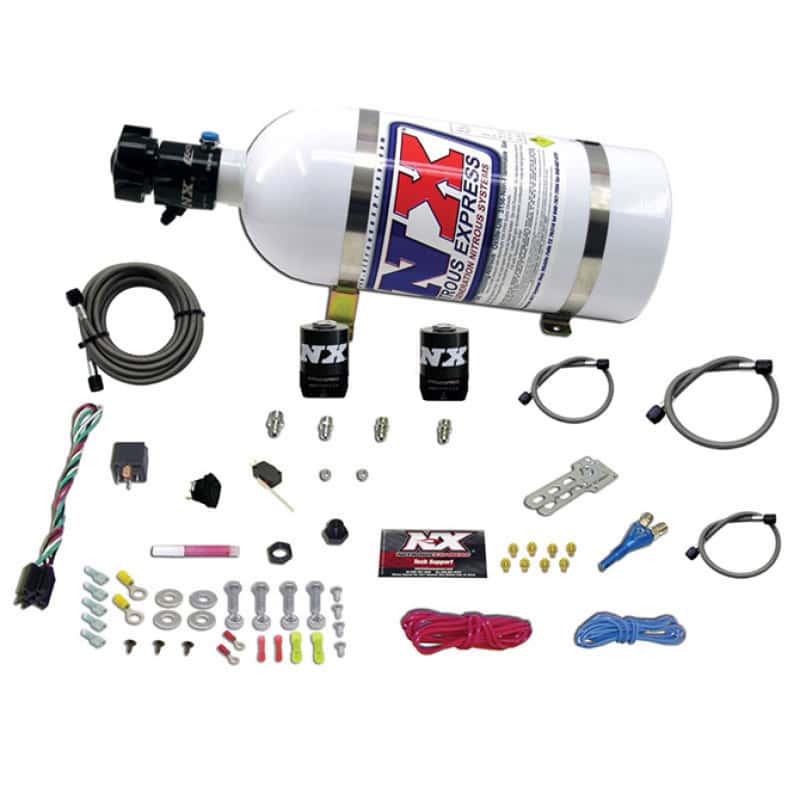 Nitrous Express — Nitrous Express All Dodge EFI Single Nozzle Nitrous Kit (35-150HP) w/10lb Bottle
Injection System Kit
N2OSys - view 2