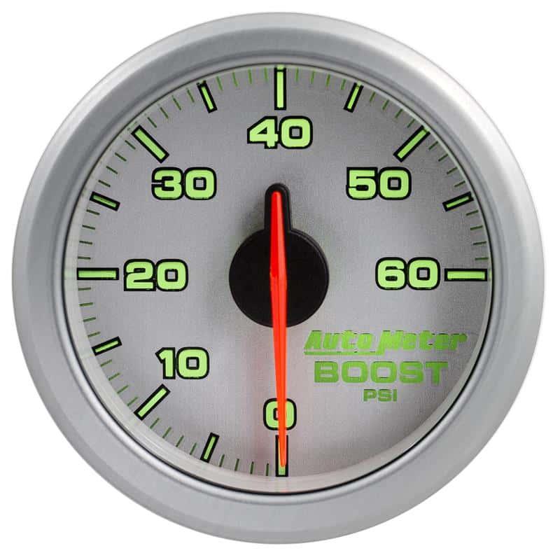 AutoMeter — Autometer Airdrive 2-1/6in Boost Gauge 0-60 PSI - Silver
GA 2" BST AIRDRIV SL - view 4