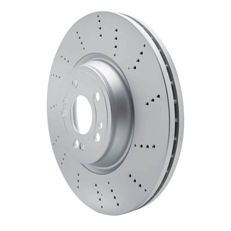 DFC — DFC 20-23 Mercedes-Benz GLE350 Front Drilled Hi-Carbon Alloy Geomet Coated Rotor - view 2