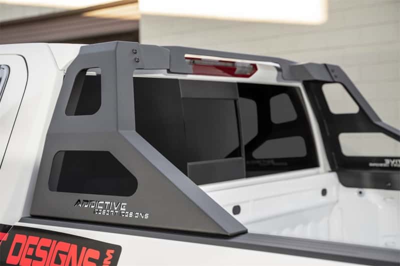 Addictive Desert Designs — Addictive Desert Designs 2019 Chevy/GMC Silverado/ Sierra 1500 Stealth Fighter Chase Rack
Truck Bed Rack
Chase Rack - view 5