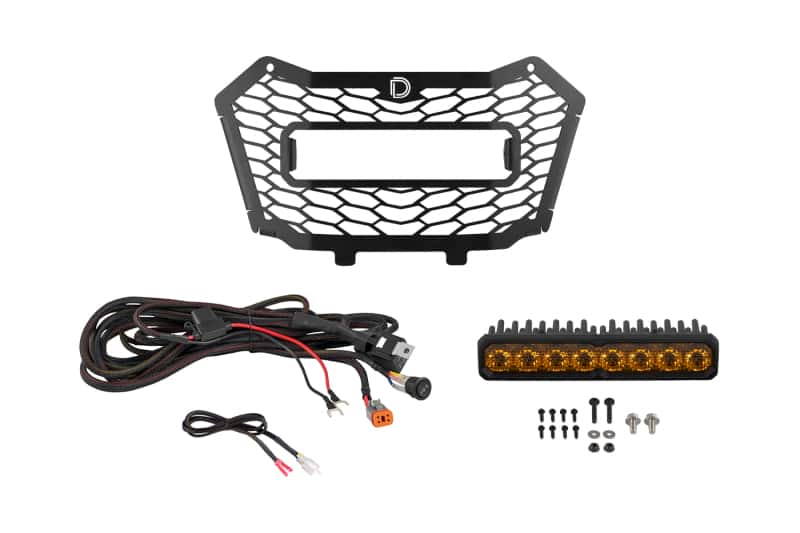 Diode Dynamics — Diode Dynamics 19-25 Honda Talon SS10 Grille Pro Yellow Combo - view 1