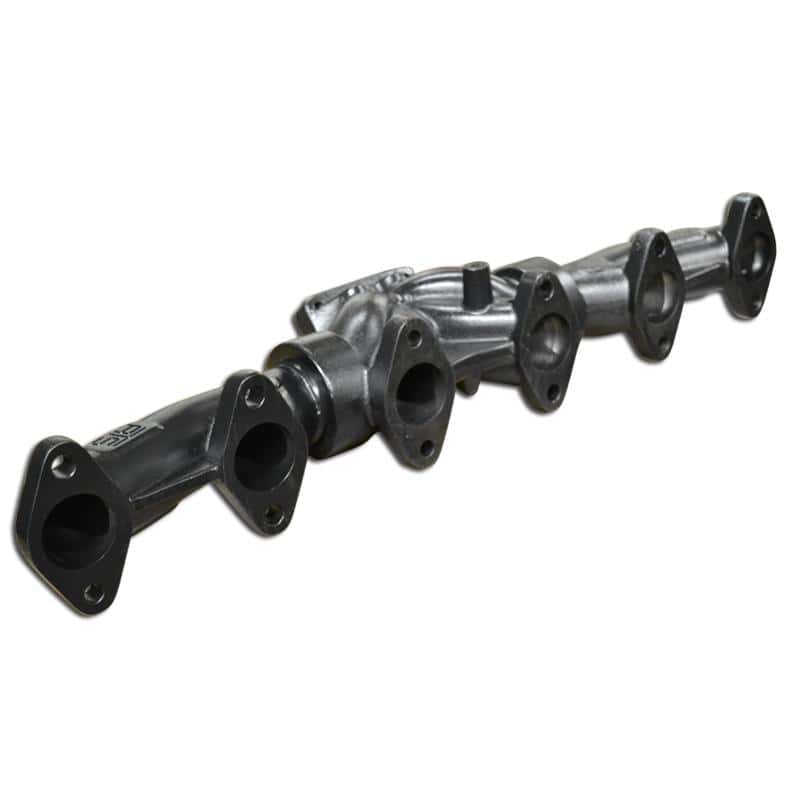 ATS Diesel — ATS Diesel 1994 - Early 98 Dodge 5.9L 12V 3pc Big Foot (T4 Flange) Pulse Flow Exhaust Manifold - view 3