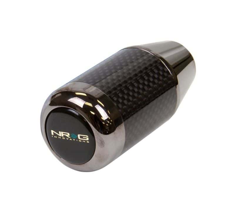 NRG — NRG Universal Fatboy Style Shift Knob w/Carbon Fiber Ring - view 1