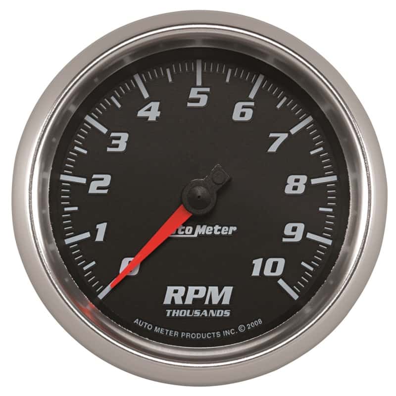 AutoMeter — Autometer Pro-Cycle Gauge Tachometer 3 3/8in 10K Rpm Black
3.4" 10KRPM PC CB - view 1