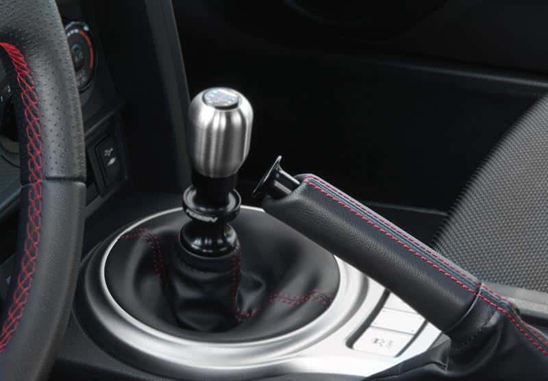 Perrin Performance — PERRIN 05-25 Subaru WRX / 05-21 STI / 13-26 BRZ/GR86/FR-S Parking Brake Drift Button - Black - view 3