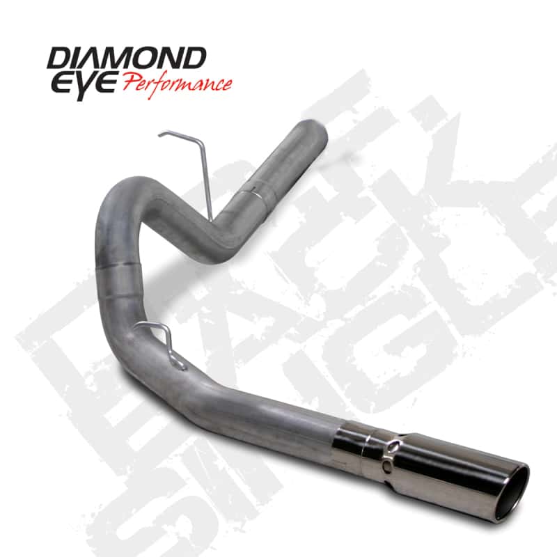 Diamond Eye Performance — Diamond Eye KIT 4in DPF-BACK Single SS: 11-12 CHEVY 6.6L 2500/350
KIT; 4in.; DPF-BACKS - view 2
