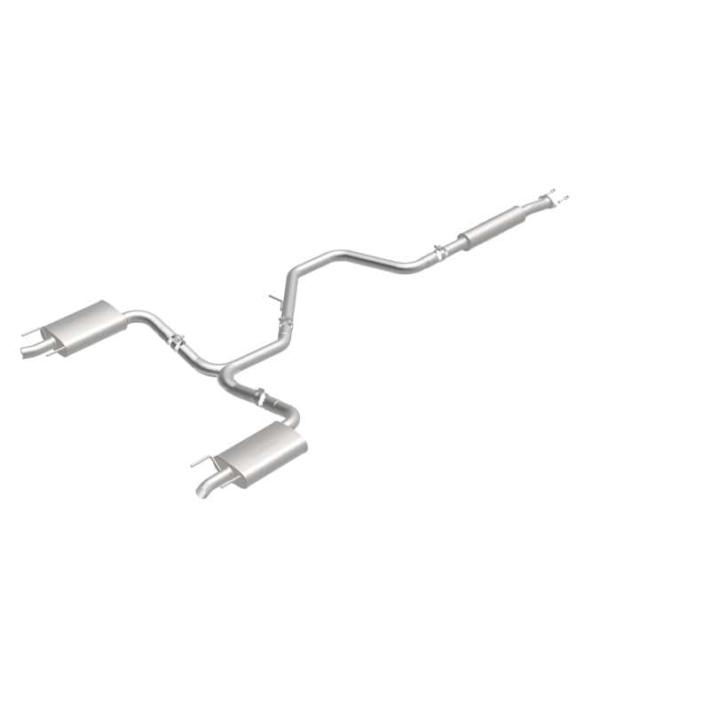 Magnaflow — MagnaFlow Cat-Back SS 2.25/2.5in Dual Split Rear Exit Polished 3in Tip 2015 Chev Impala 3.6L V6
Cat-Back - view 4