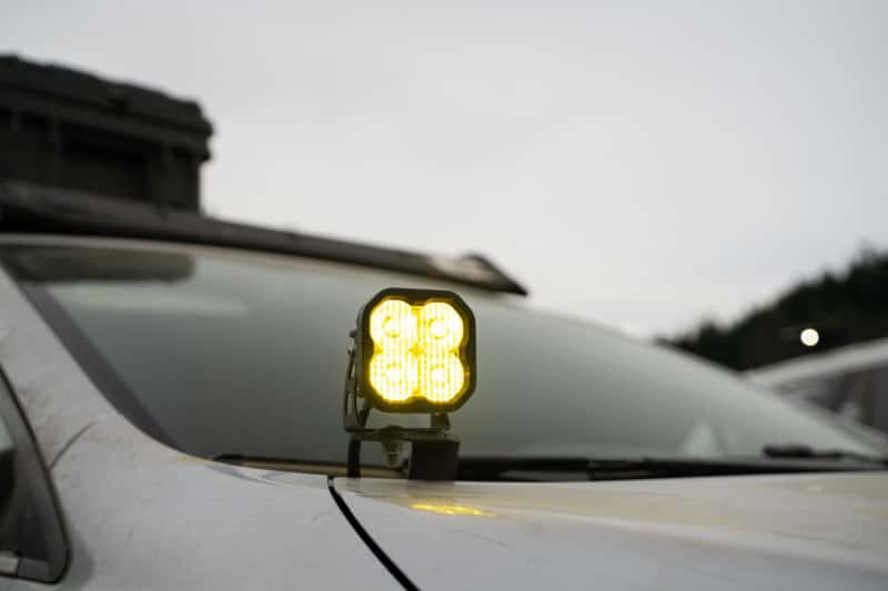 Diode Dynamics — Diode Dynamics 18-21 Subaru Crosstrek Stage Series 2in LED Ditch Light Kit - Sport Yellow Combo - view 4