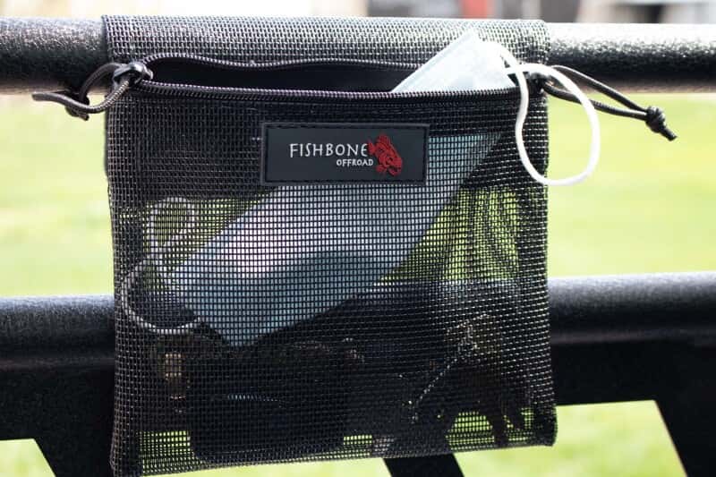 Fishbone Offroad — Fishbone Offroad 2018+ Jeep Wrangler JL 2 Door Tube Door Storage Bag - view 11