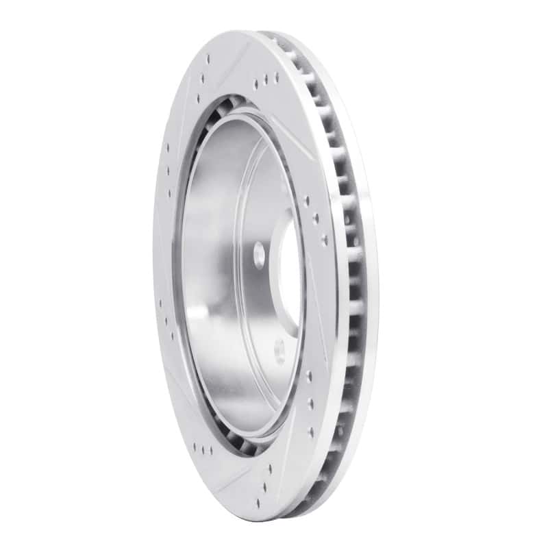 R1 Concepts — R1 03-11 Cadillac CTS Rear Right Drilled & Slotted Silver Brake Rotor
R1 Brake Rotor Drill - view 4