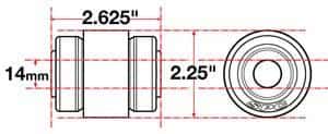 SPC Performance — SPC Performance xAxis Jeep TJ/JK FLCA
CROSSAXIS JOINT
XAXIS JOINT - view 2