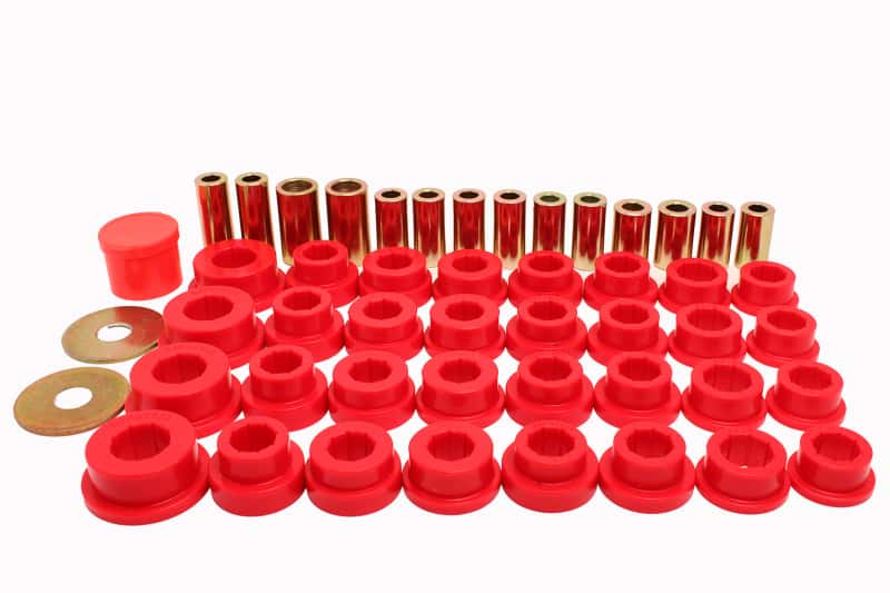 Energy Suspension — Energy Suspension Subaru 08-12 Impreza/08-14 WRX Red Rear Control Arm Bushing Set
CntrlArmBshngKt - view 3
