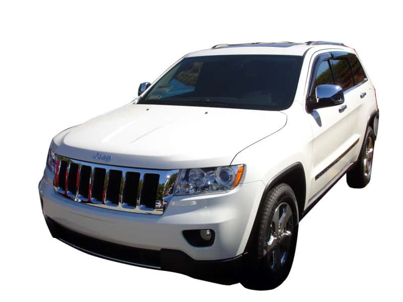 AVS — AVS 11-18 Jeep Grand Cherokee Ventvisor Outside Mount Window Deflectors 4pc - Smoke
Side Window Vent
VENTVISOR 4PC - view 3