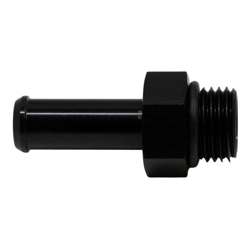 DeatschWerks — DeatschWerks 6AN ORB Male to 3/8in Male Barb Fitting (Incl O-Ring) - Anodized Matte Black
Lines & Fittings - view 1