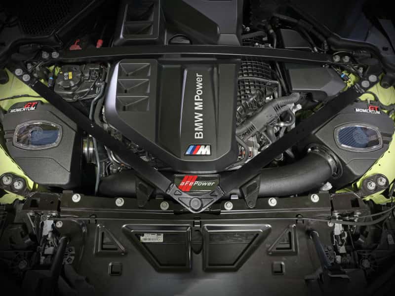 aFe — aFe 21-22 BMW M3/M4 (G80/82/83)L6-3.0L (tt) S58 Momentum GT Cold Air Intake System w/ Pro 5R Filters
Momentum GT Intake - view 8