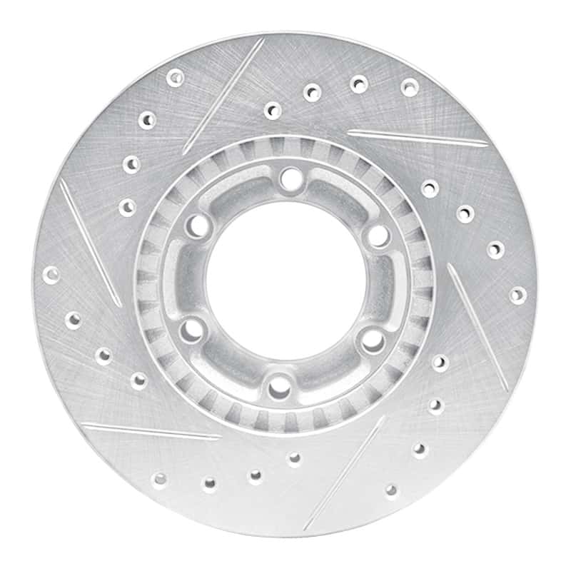 R1 Concepts — R1 81-87 Dodge Raider Front Right Drilled & Slotted Silver Brake Rotor
R1 Brake Rotor Drill - view 5