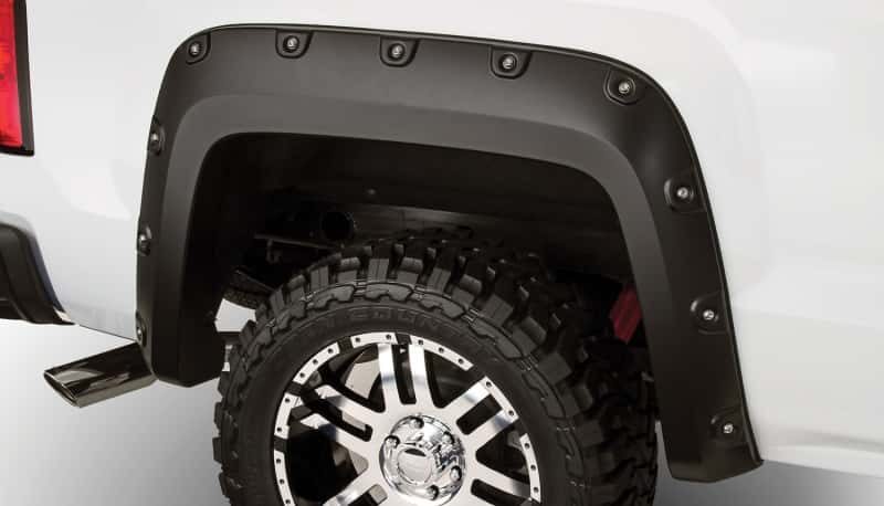 Bushwacker — Bushwacker 16-18 GMC Sierra 1500 Boss Pocket Style Flares 4pc - Black
FF Boss Pocket 4Pc - view 4