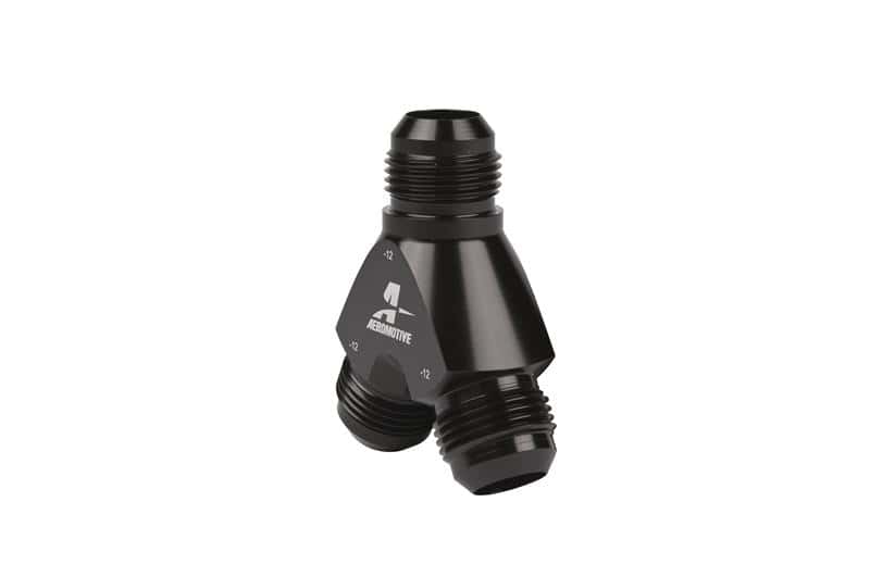 Aeromotive — Aeromotive Y-Block - AN-12 - 2x AN-12
Y-Block - view 1