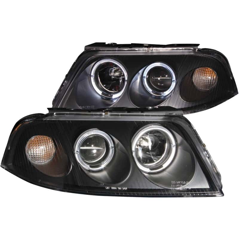 ANZO — ANZO 2001-2005 Volkswagen Passat Projector Headlights w/ Halo Black
Head Light Set
HdLtSet - view 2