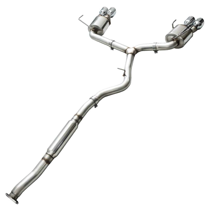 AWE Tuning — AWE Tuning 2015+ Subaru WRX VA Sedan Touring Edition Exhaust - Chrome Silver Tips (102mm)
Touring Exhaust - view 6