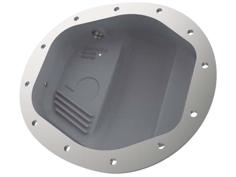 aFe — aFe Pro Series GMCH 9.5 Rear Diff Cover Raw w/ Machined Fins 19-20 GM Silverado/Sierra 1500
Differential Cover - view 4