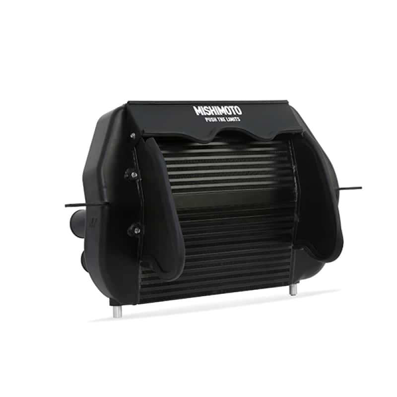Mishimoto — Mishimoto 2011-2014 Ford F-150 EcoBoost Black Intercooler w/ Black Pipes - view 4