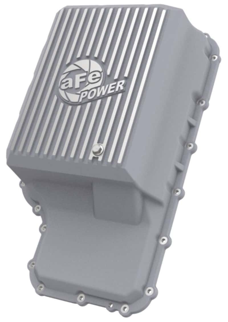 aFe — aFe 20-21 Ford Truck w/ 10R140 Transmission Pan Raw POWER Street Series w/ Machined Fins
Transmission Pan - view 2