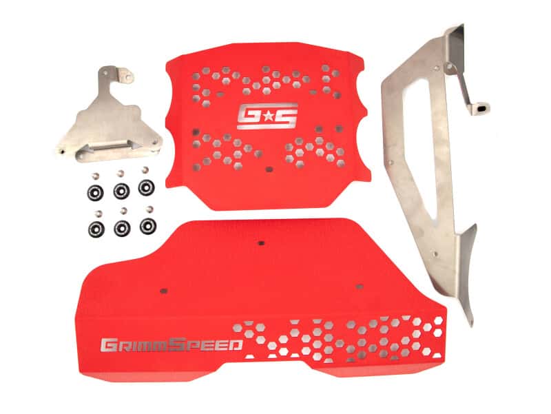 GrimmSpeed — GrimmSpeed 2022+ Subaru BRZ/2022+ Toyota GR86 Engine Cover Kit - Red - view 5