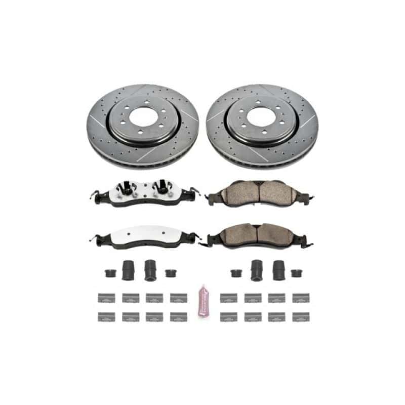 PowerStop — Power Stop 07-09 Ford Expedition Front Z36 Truck & Tow Brake Kit - view 1