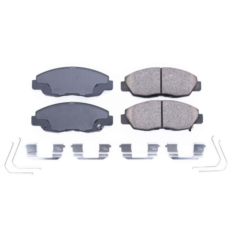 PowerStop — Power Stop 12-15 Honda Civic Front Z17 Evolution Ceramic Brake Pads w/Hardware
Z17 Brake Pads - view 1