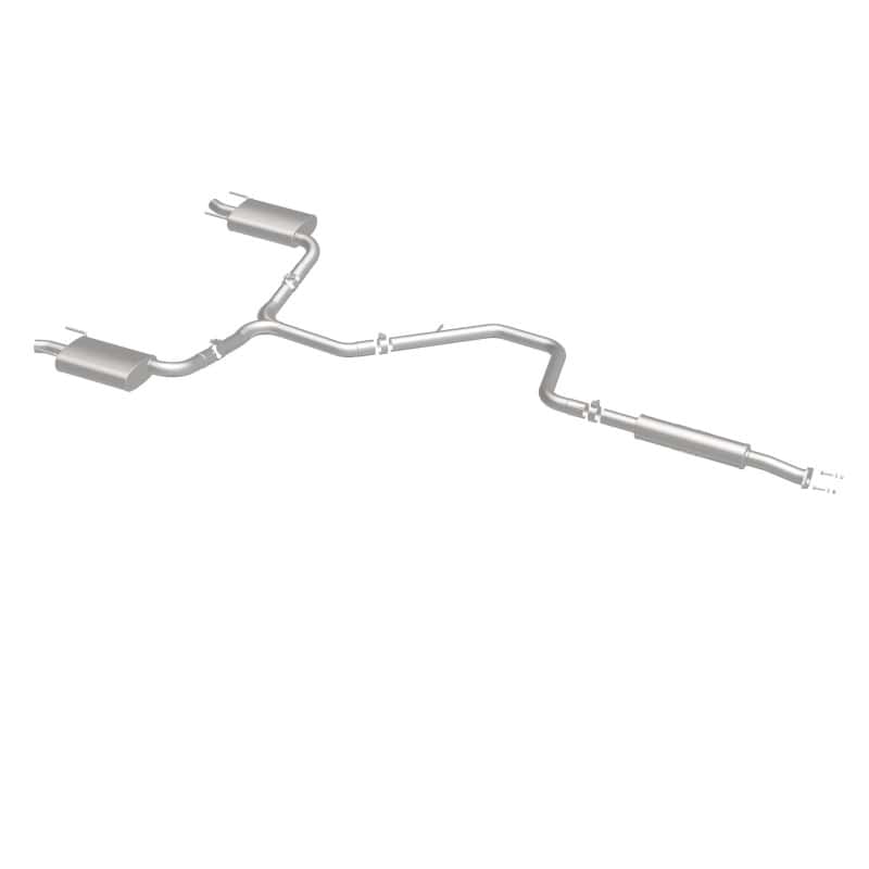 Magnaflow — MagnaFlow Cat-Back SS 2.25/2.5in Dual Split Rear Exit Polished 3in Tip 2015 Chev Impala 3.6L V6
Cat-Back - view 10