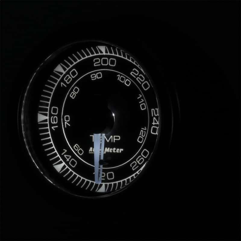 AutoMeter — Autometer Chrono 2-1/16in 120-280 Degree Temperature Gauge
GA 2" TEMP 280F S CH - view 4