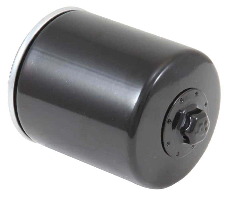 K&N Engineering — K&N Harley-Davidson / Buell 3in OD x 4.063in H Black Oil Filter - view 1