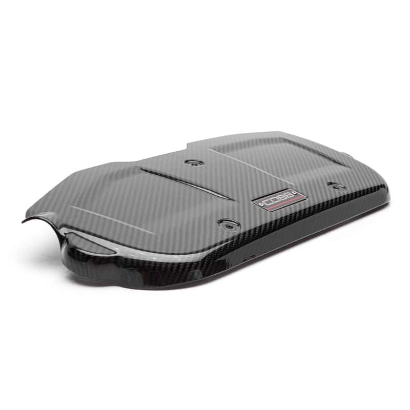 COBB — Cobb 15-21 Subaru WRX Redline Carbon Fiber Engine Cover - Gloss Finish - view 3