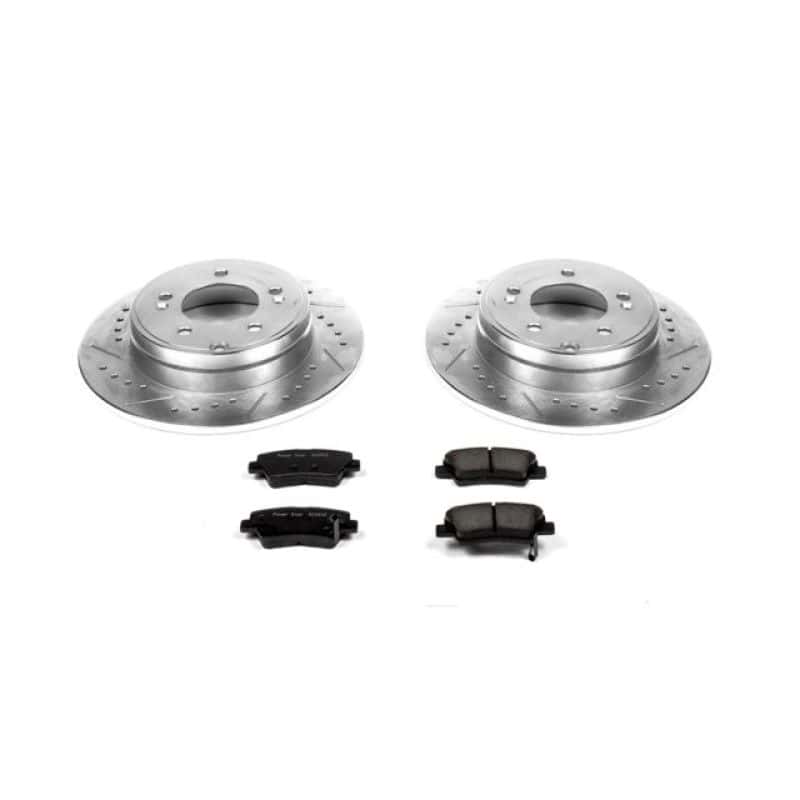 PowerStop — Power Stop 12-17 Hyundai Azera Rear Z23 Evolution Sport Brake Kit - view 1
