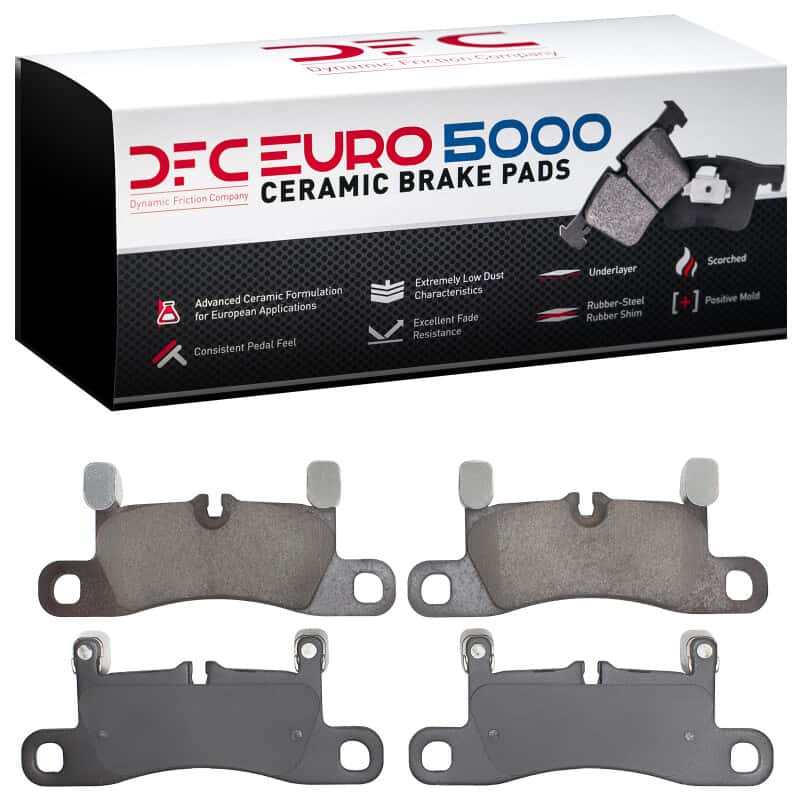 DFC — DFC 11-18 Porsche Cayenne Rear Euro 5000 Ceramic Brake Pads
DFC Brake Pad Set - view 1