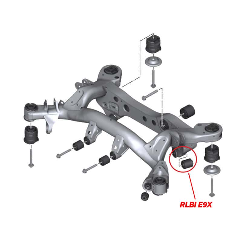 SPL Parts — SPL Parts 06-13 BMW E80/E82/E82M / 06-13 BMW E90/E91/E92/E93 Rear Lower Control Arm Inner Bushing
Bushing Kit - view 6