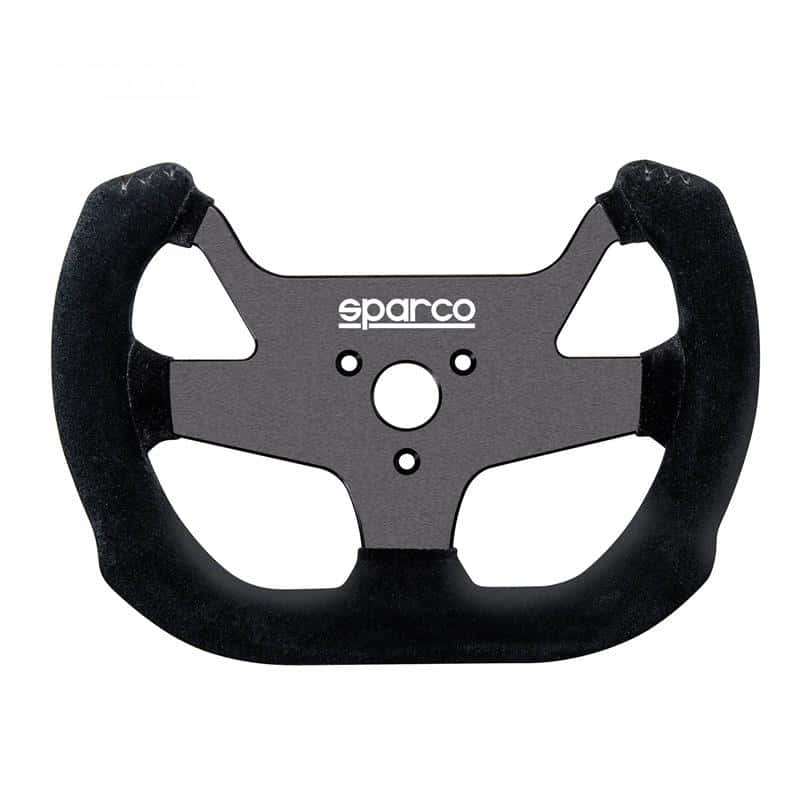 SPARCO — Sparco F10A Suede Black Steering Wheel - view 1