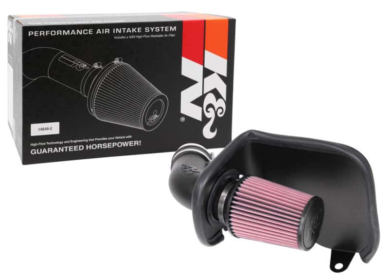 K&N Engineering — K&N 19-20 Jeep Cherokee V6-3.2L AirCharger Performance Intake
Performance Air Inta
Air Intake System - view 5