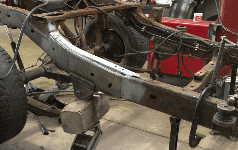 RustBuster — Rust Buster 2004-2012 Chevy Colorado & GMC Canyon Rear ward Leaf Spring Mount - Left - view 2