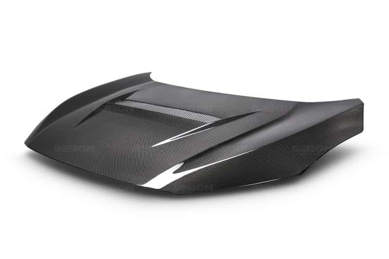 Seibon — Seibon 2016-2017 Honda Civic Coupe/Sedan/Hatchback VS-Style Carbon Fiber Hood - view 2