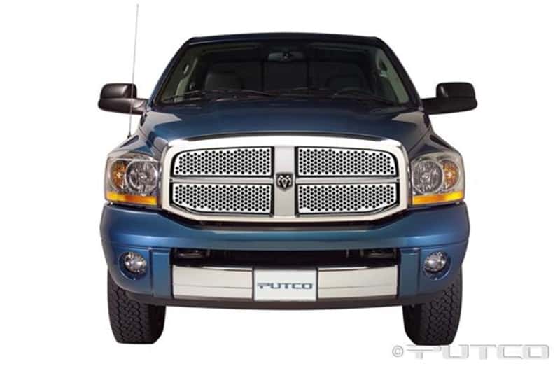 Putco — Putco 06-08 Ram 1500/2500/3500 - Replacement Punch Stainless Steel Grilles
Grille Insert - view 2